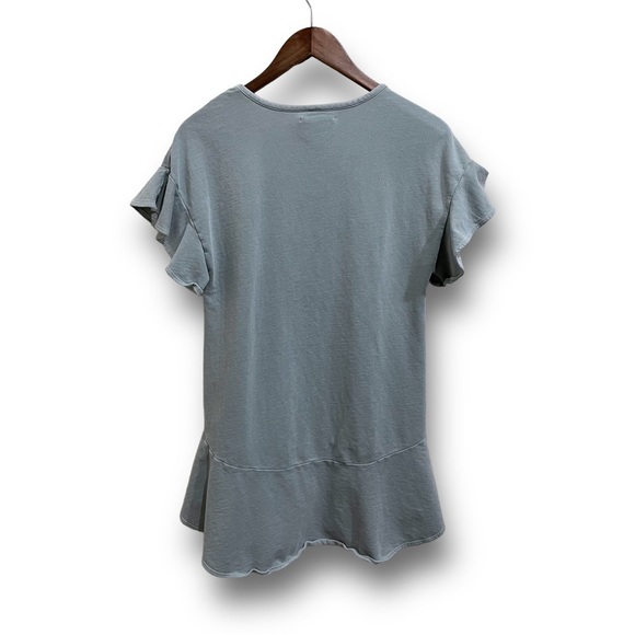 Anthropologie Saturday Sunday Odette Terry Drop Waist Mini Dress Sz XS 18 x 32 - Picture 2 of 4